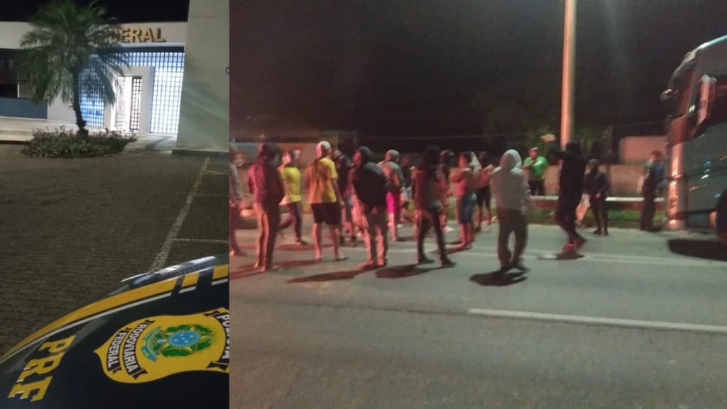 Líder de manifestação em Joinville é preso e levado à Polícia Federal
