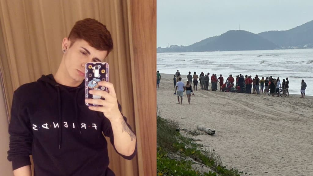 Identificado jovem vítima de afogamento em praia de SC