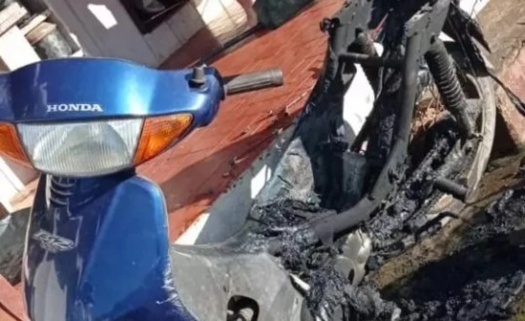Moto explode e incendeia corpo de homem que trabalhava com soldagem