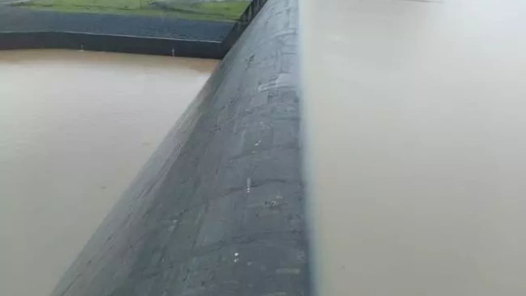 Comportas da Barragem Oeste são fechadas em Taió