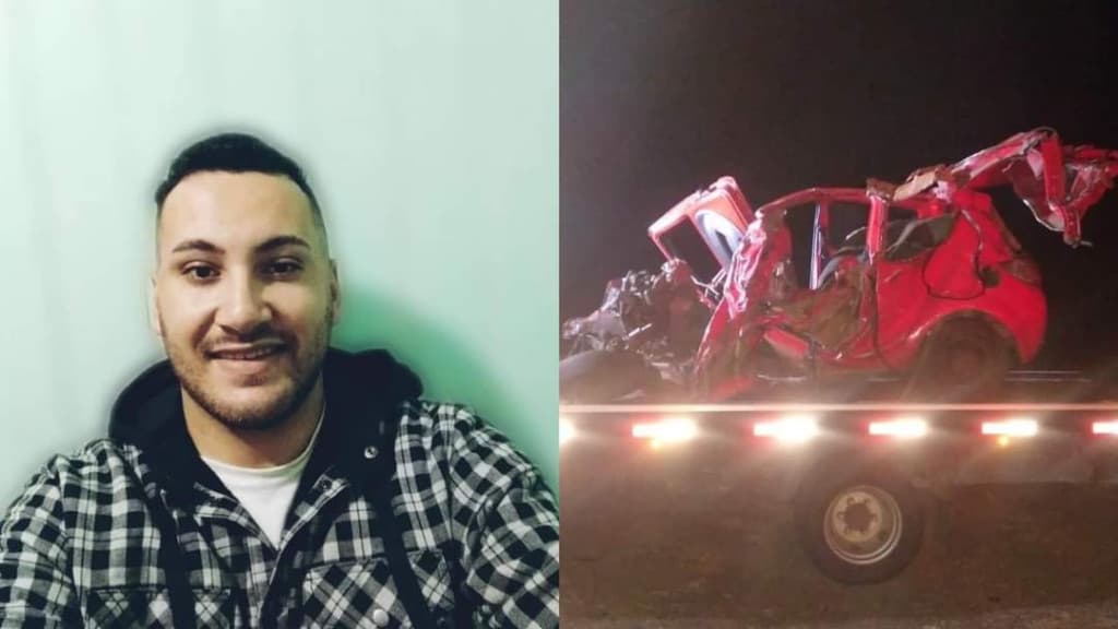 Identificado jovem que morreu após colisão entre carro e caminhão na SC-355