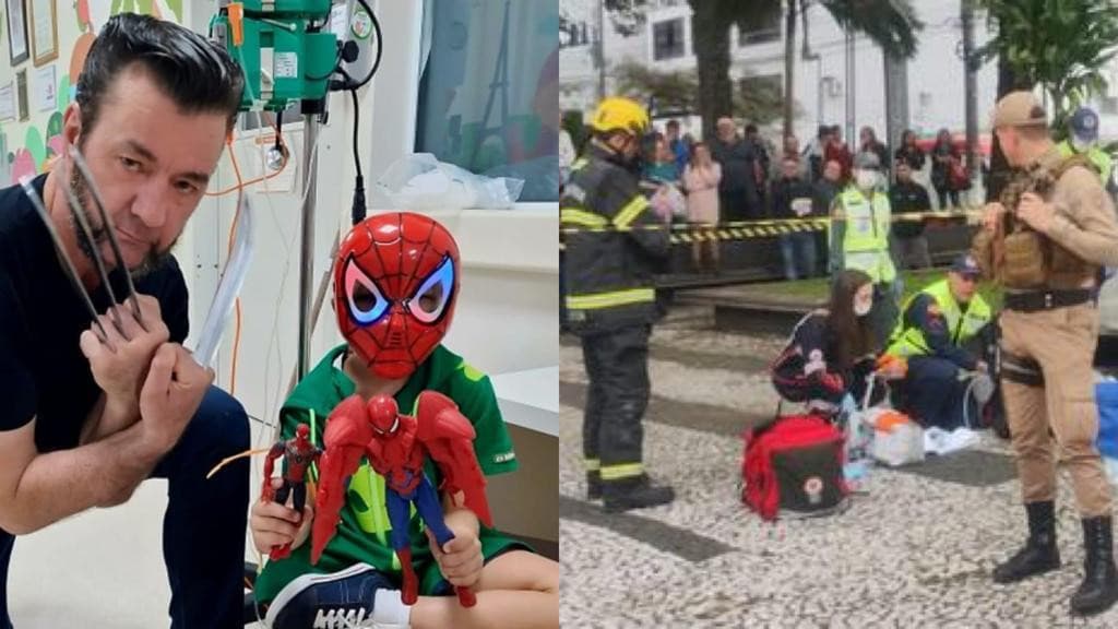 “Wolverine” que levava alegria para crianças em hospitais de SC morre após sofrer infarto