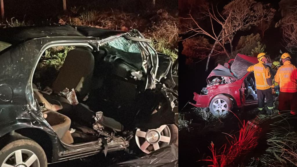 ATUALIZAÇÃO: Acidente na SC-108, em Florianópolis, deixa oito mortos