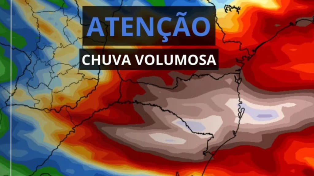 SC em alerta: onda de temporais promete chuvas extremas nos próximos dias