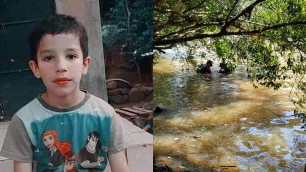 Corpo de menino de 10 anos que se afogou em rio é encontrado