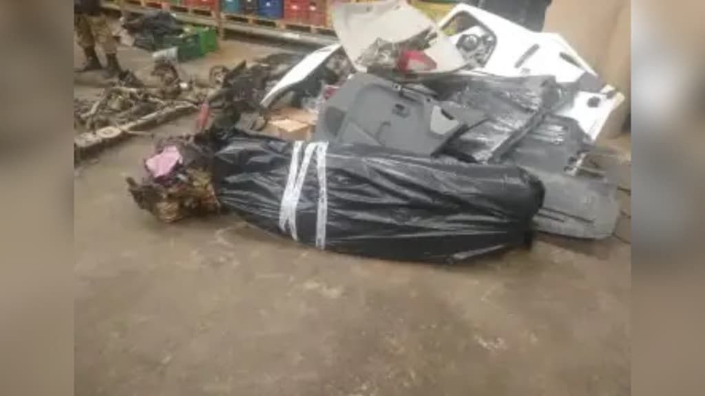 Carro furtado em São João Batista é encontrado desmontado em Gaspar