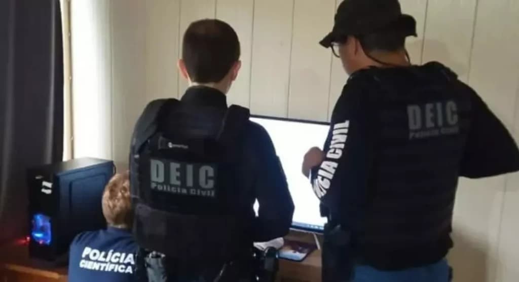 Ação contra pornografia infantil prende homem em Jaraguá do Sul