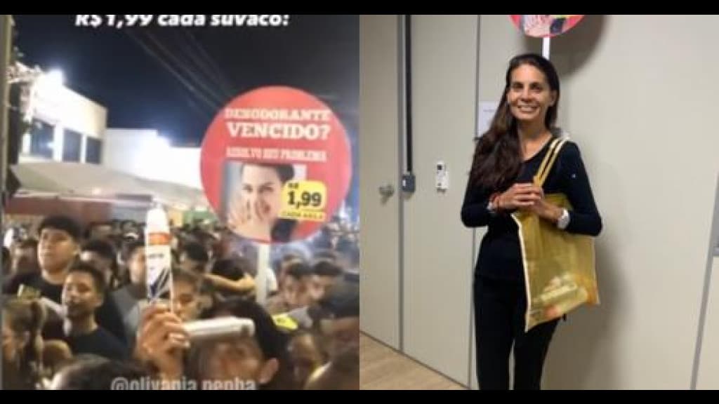 Mulher inova no Carnaval e vira sensação ao oferecer serviço de desodorante por R$ 1,99