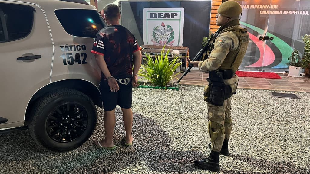 Foragido por estupro estava escondido em Itapema