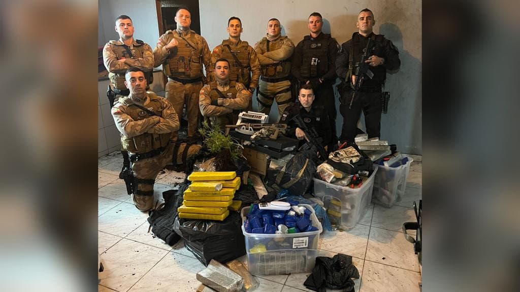 Polícia de SC deixa prejuízo milionário para o crime organizado
