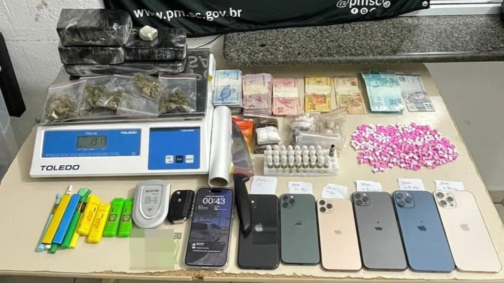 Criminoso que lucrava via “disk drogas” é preso em Itapema