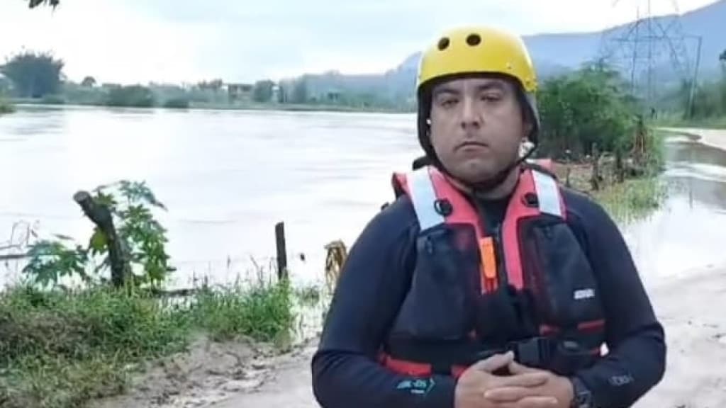 Rio transborda em São João Batista e Defesa Civil emite alerta