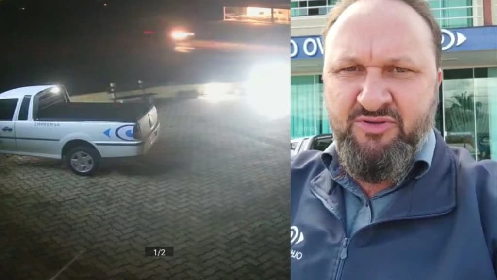 Repórter de Canelinha é alvo de atentado