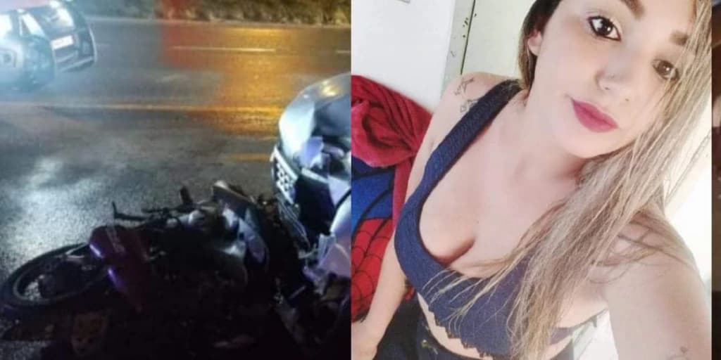 Carro dirigido por motorista bêbado bate em motocicleta e mata jovem em Laguna