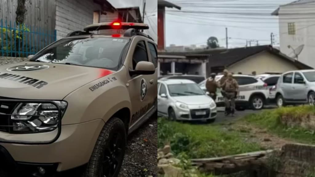 Após escapar de confronto em Florianópolis, criminoso foragido morre ao atirar contra a PMSC