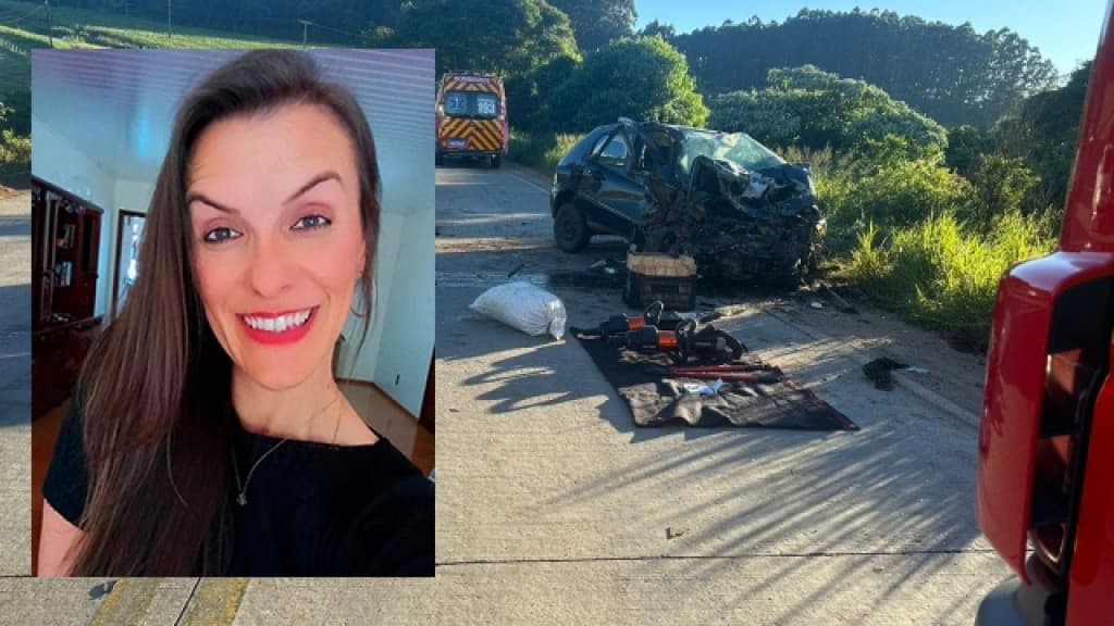 Professora morre após colisão entre dois carros na BR-163
