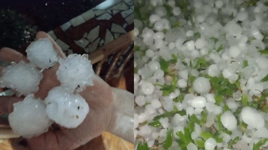“Surto de tempestades”: granizo atinge diversas cidades de SC