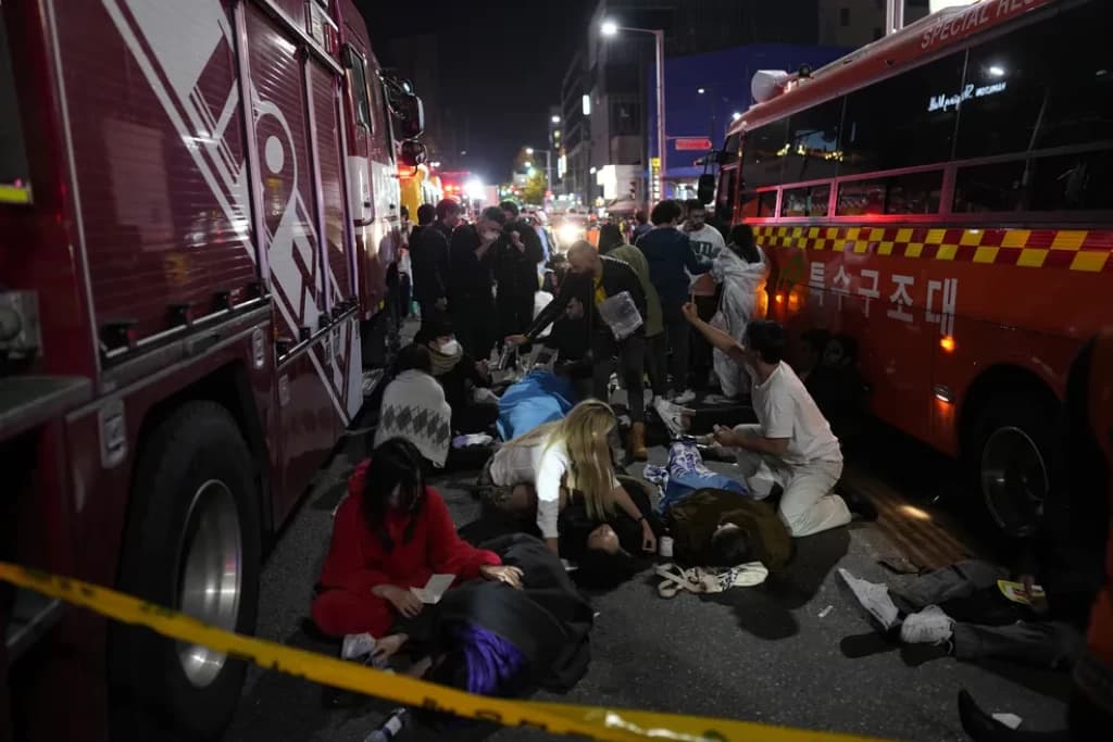 Pelo menos 120 morrem em festa de Halloween na Coreia do Sul
