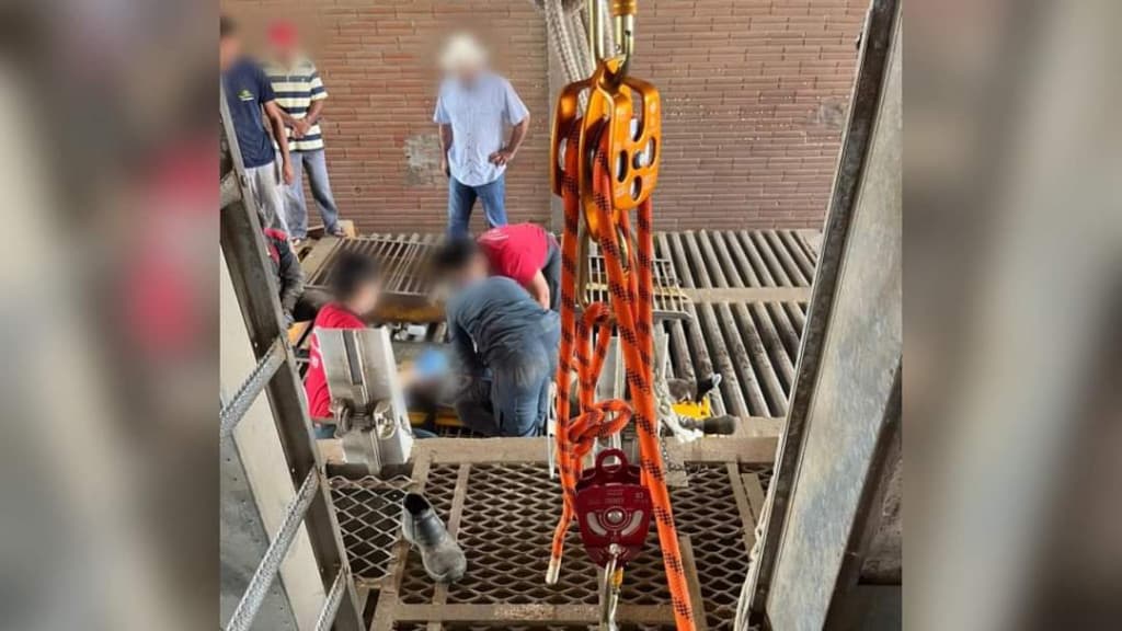 Trabalhador morre após cair em fosso com gás em SC