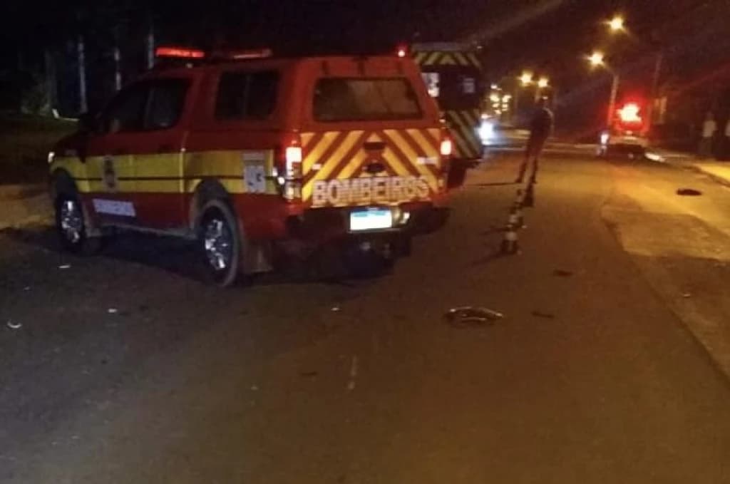 Motorista foge após acidente com morte de motociclista em SC