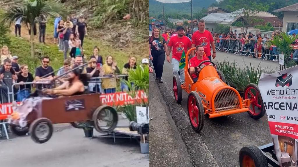 “Corrida-maluca” arrecada doações para cidades atingidas pelas enchentes em Santa Catarina