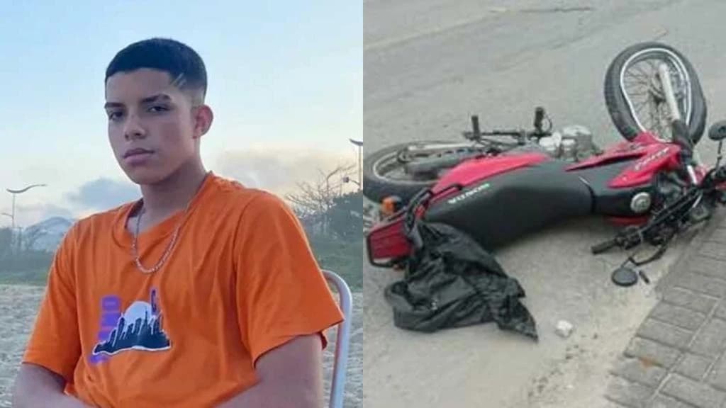 Identificado adolescente que morreu após colidir moto em muro