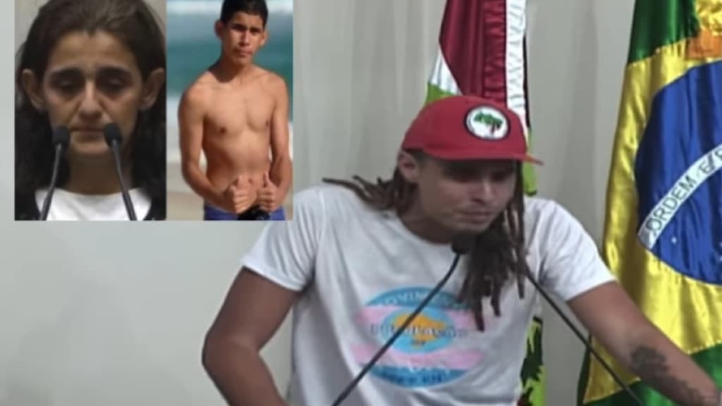 Mãe se revolta com esquerdistas que tentaram defender assassino de adolescente, em Florianópolis