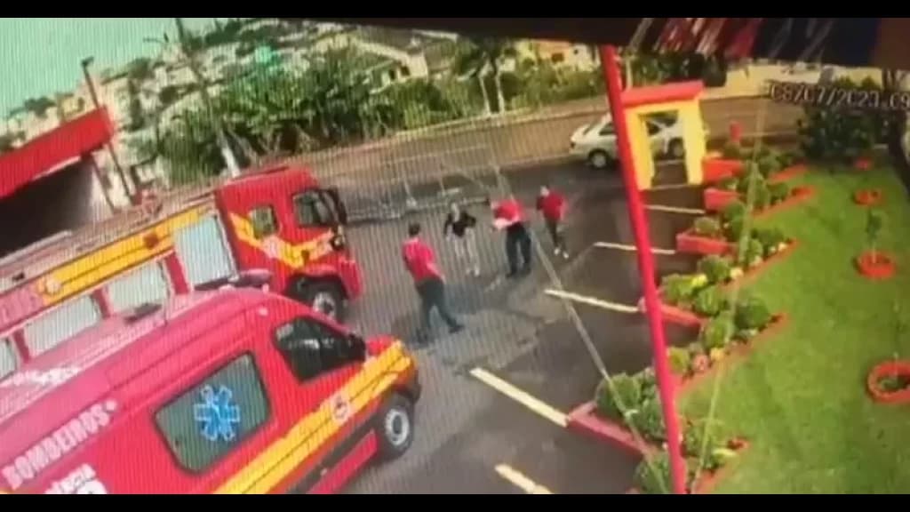 Bombeiros salvam menina recém-nascida engasgada com leite materno em SC