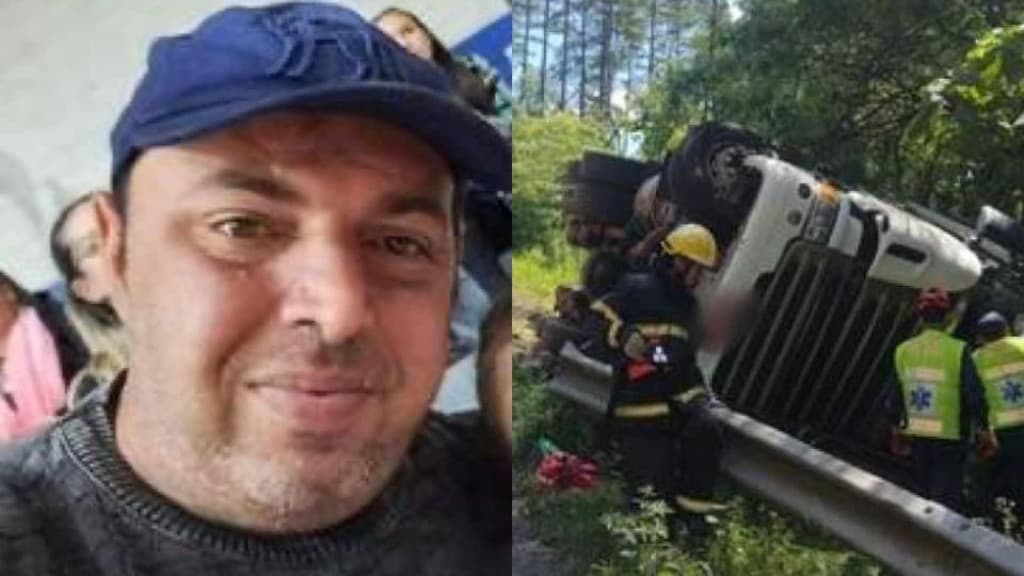 Identificado trabalhador que morreu após caminhão tombar na BR-470