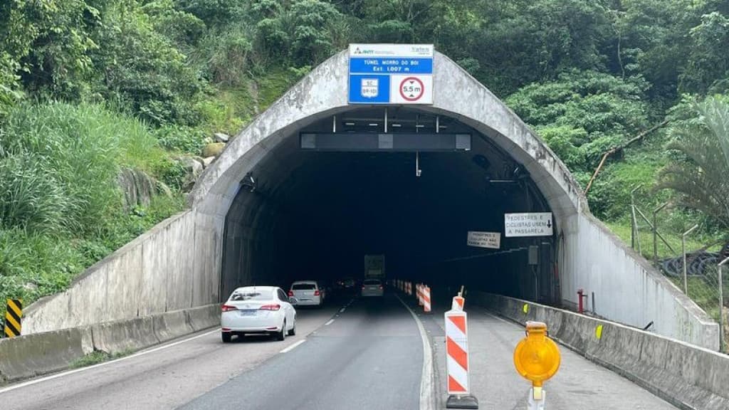 Túnel do Morro do Boi sofrerá bloqueio para obras