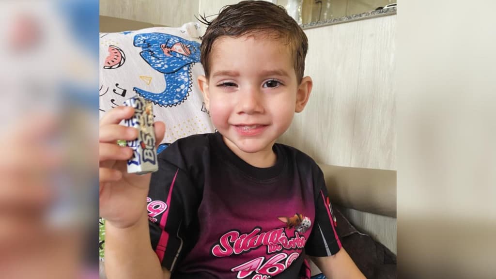 Família de menino diagnosticado com tumor no cérebro precisa de ajuda