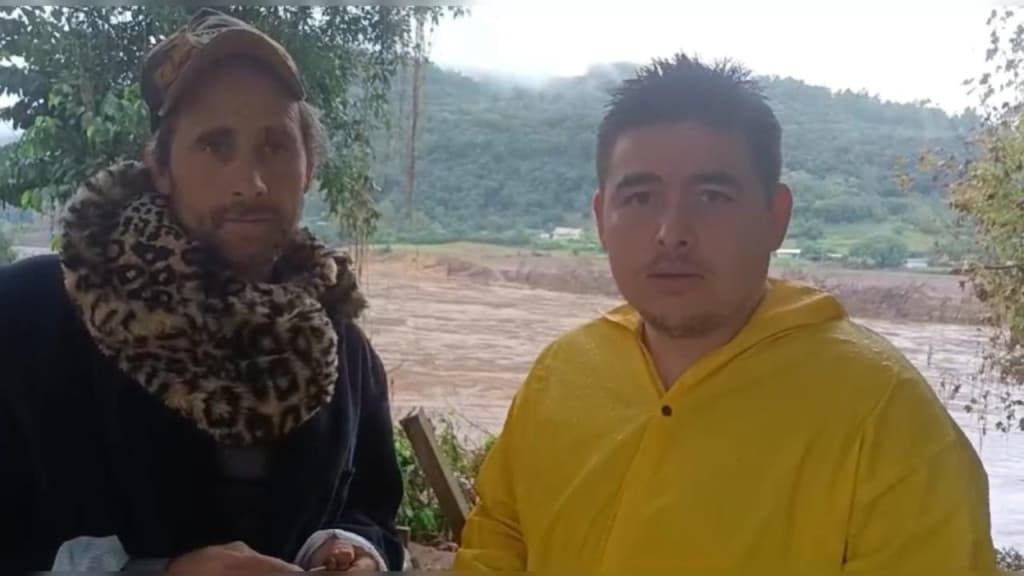 Pai vê esposa e filho morrerem soterrados no RS; homem quer recomeço em SC