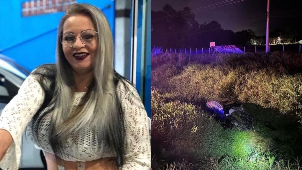 Identificada condutora que morreu após colisão entre dois veículos na BR-280, em SC