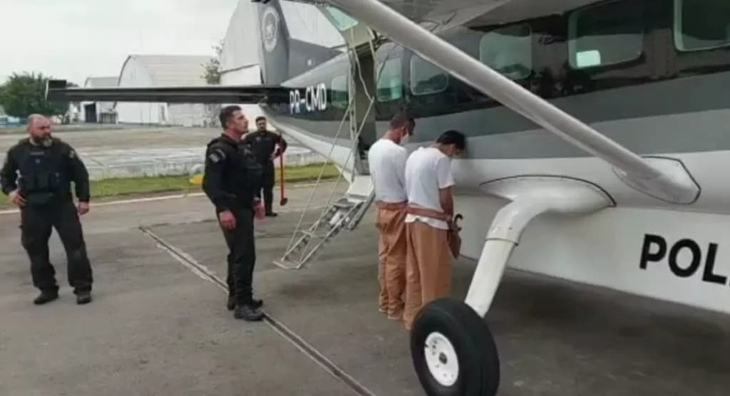 Assassino de mãe e filha em Blumenau chega em SC