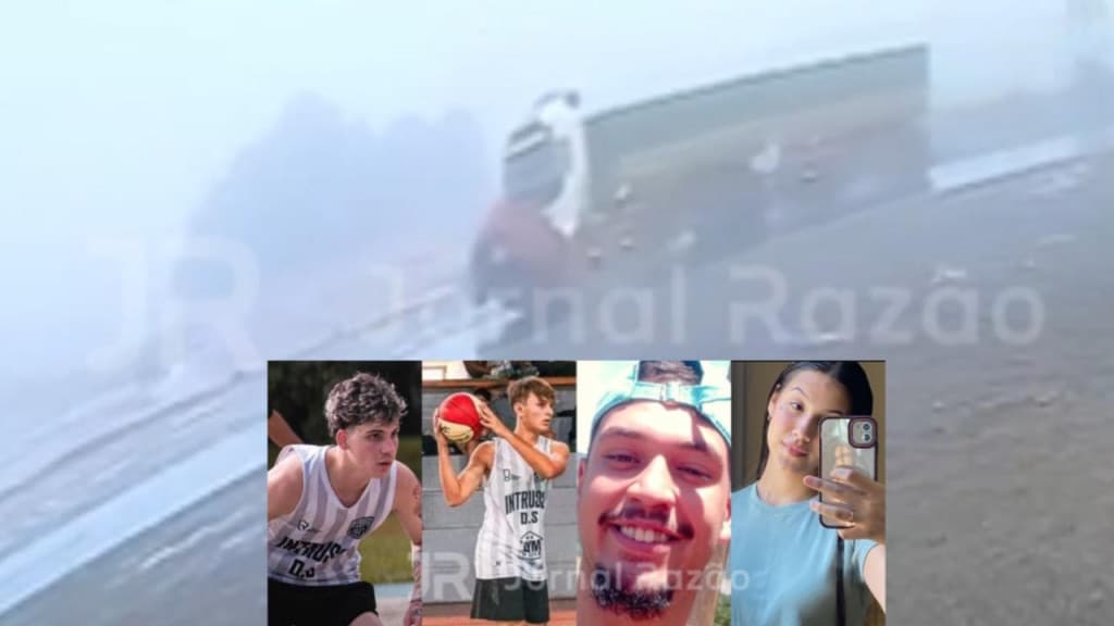 Vídeo mostra momento exato de tragédia que matou 4 jovens de Chapecó