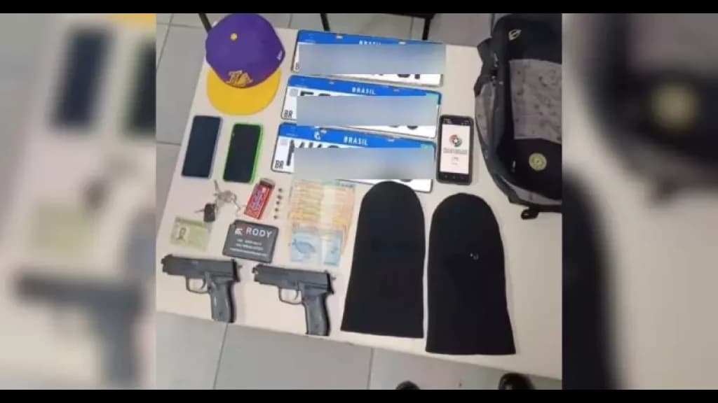 Perseguição policial termina com troca de tiros em SC