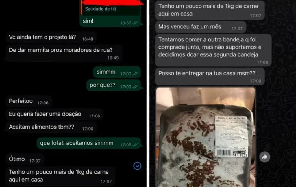 Carne vencida há 30 dias é oferecida a projeto social em SC