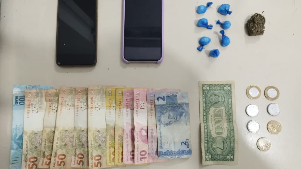 Adolescente é flagrado com cocaína em Porto Belo e admite envolvimento com o crime