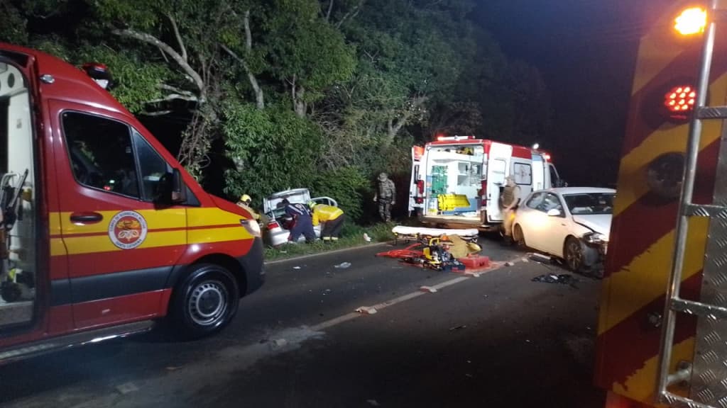 Idoso morre em acidente gravíssimo na SC-283