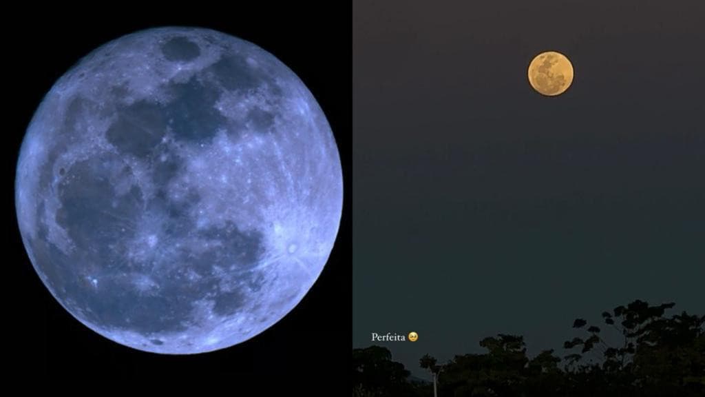 Superlua em Tijucas: adolescente registra momento incrível