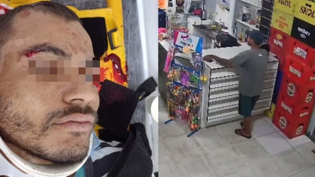 Ladrão leva uma surra em Bombinhas: “fui atropelado”