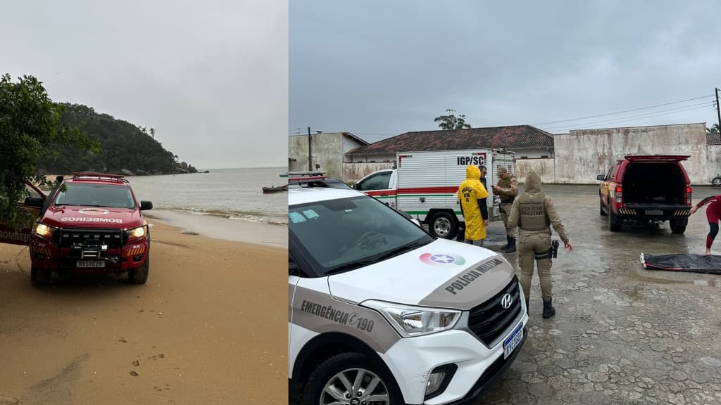 Bombeiros emitem novos detalhes sobre corpo encontrado em Porto Belo
