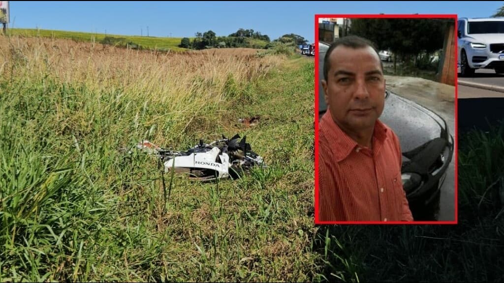 Identificado motociclista que morreu em acidente envolvendo motos e um caminhão na BR-282