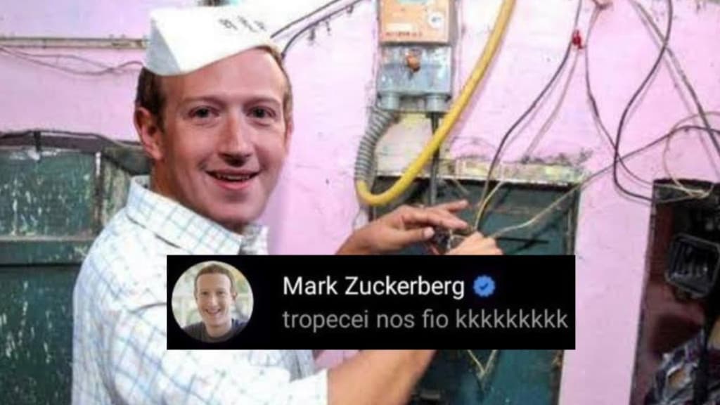 Zuckerberg “tropeça no fio” e derruba Instagram mundialmente