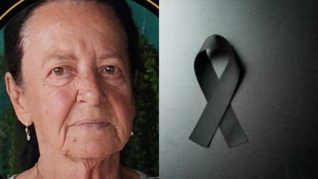 Nota de falecimento de Nelza Maria dos Santos Quirino