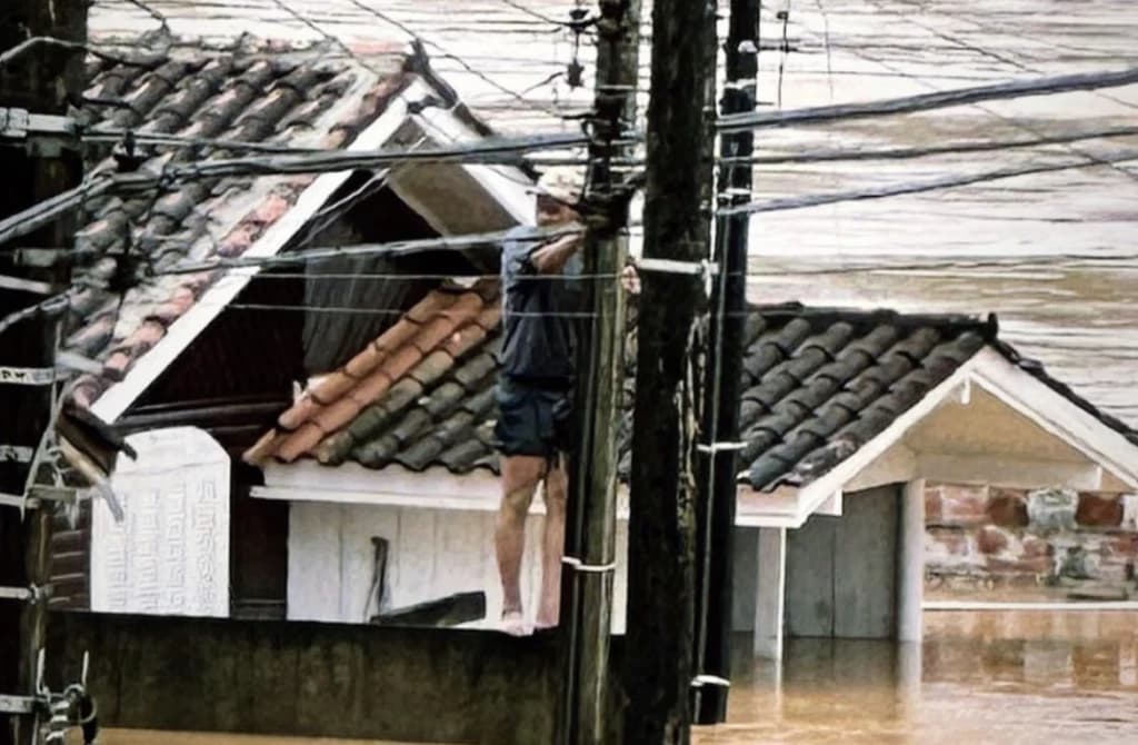 URGENTE: Moradores de São João Batista pedem socorro na pior enchente da história