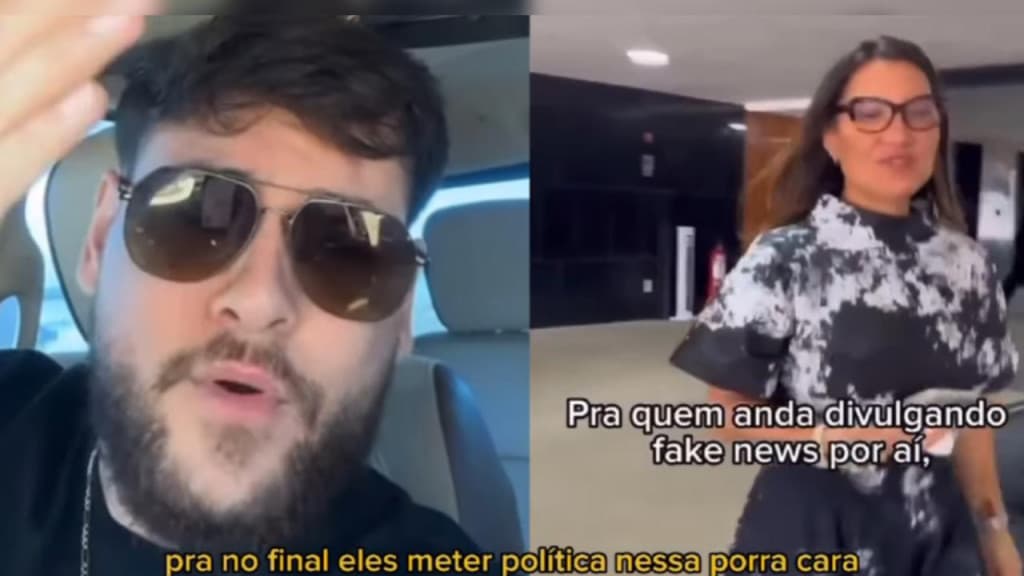 Influencer desmente Janja e mostra quem salvou égua em telhado de casa no RS