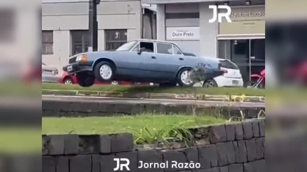 “Manobras complexas”: motorista explica incidente com Opala na Serra Catarinense