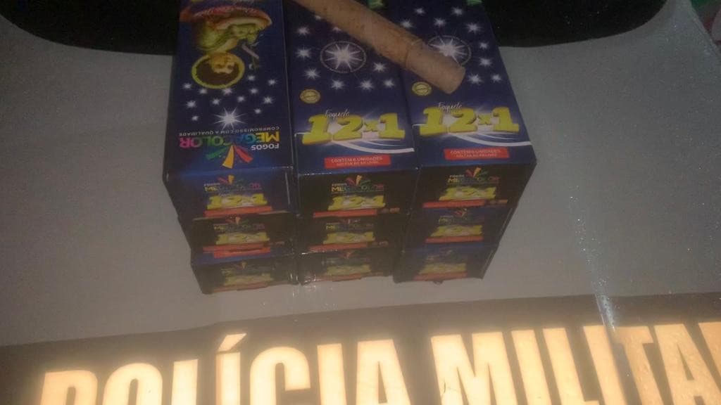 Absurdo: facção criminosa comemora aniversário com fogos de artifício em SC