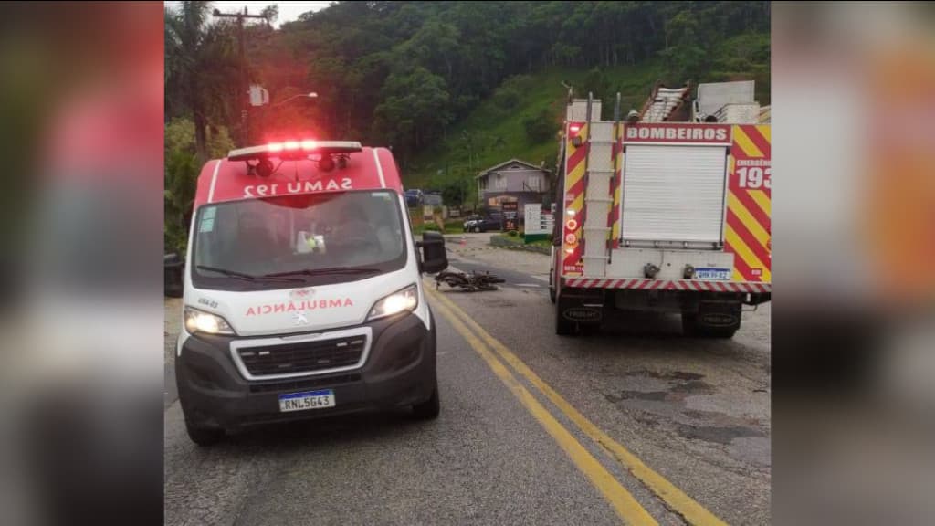 Idosa morre em gravíssimo acidente de trânsito em Brusque